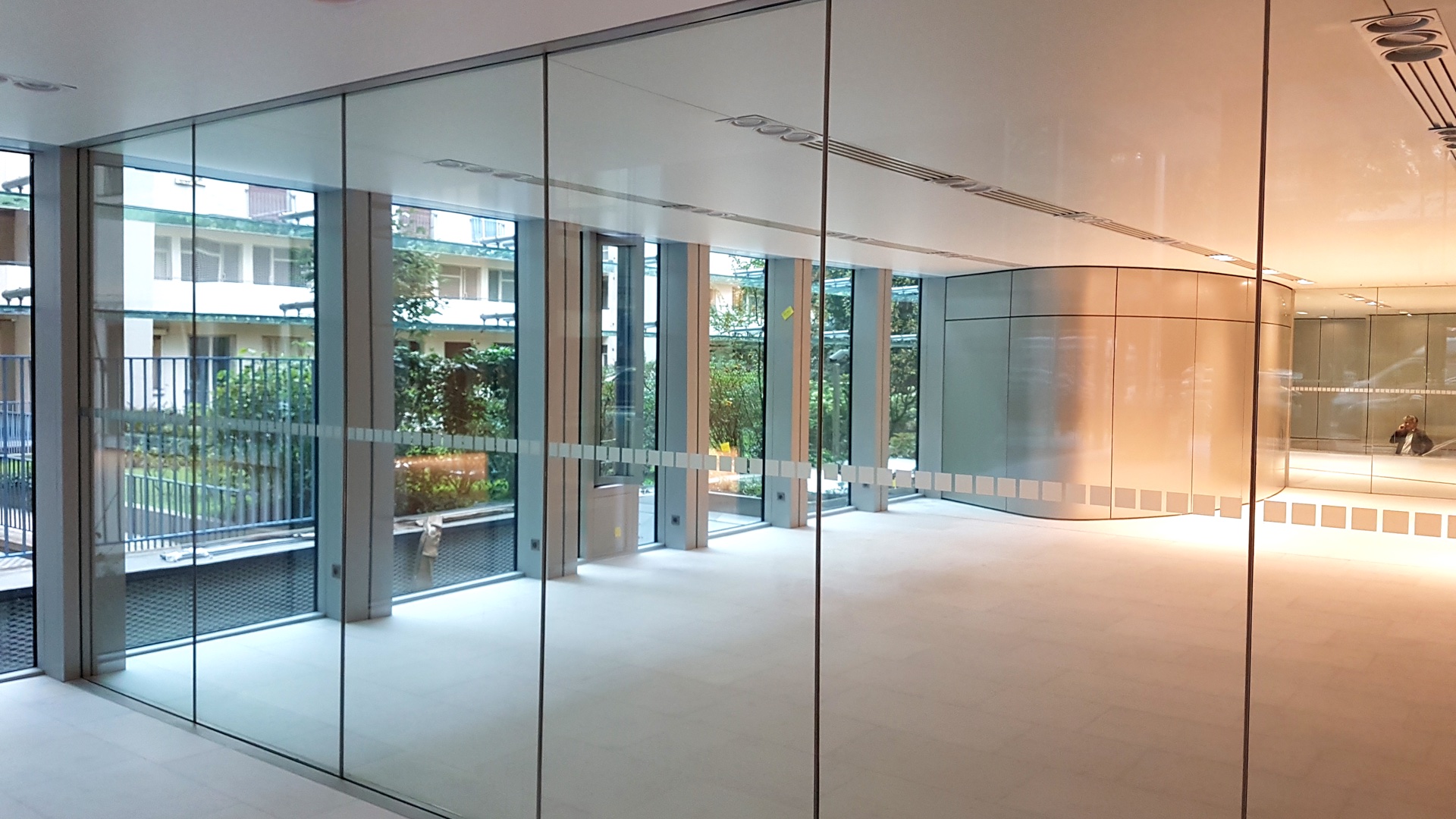 Verre cloisons