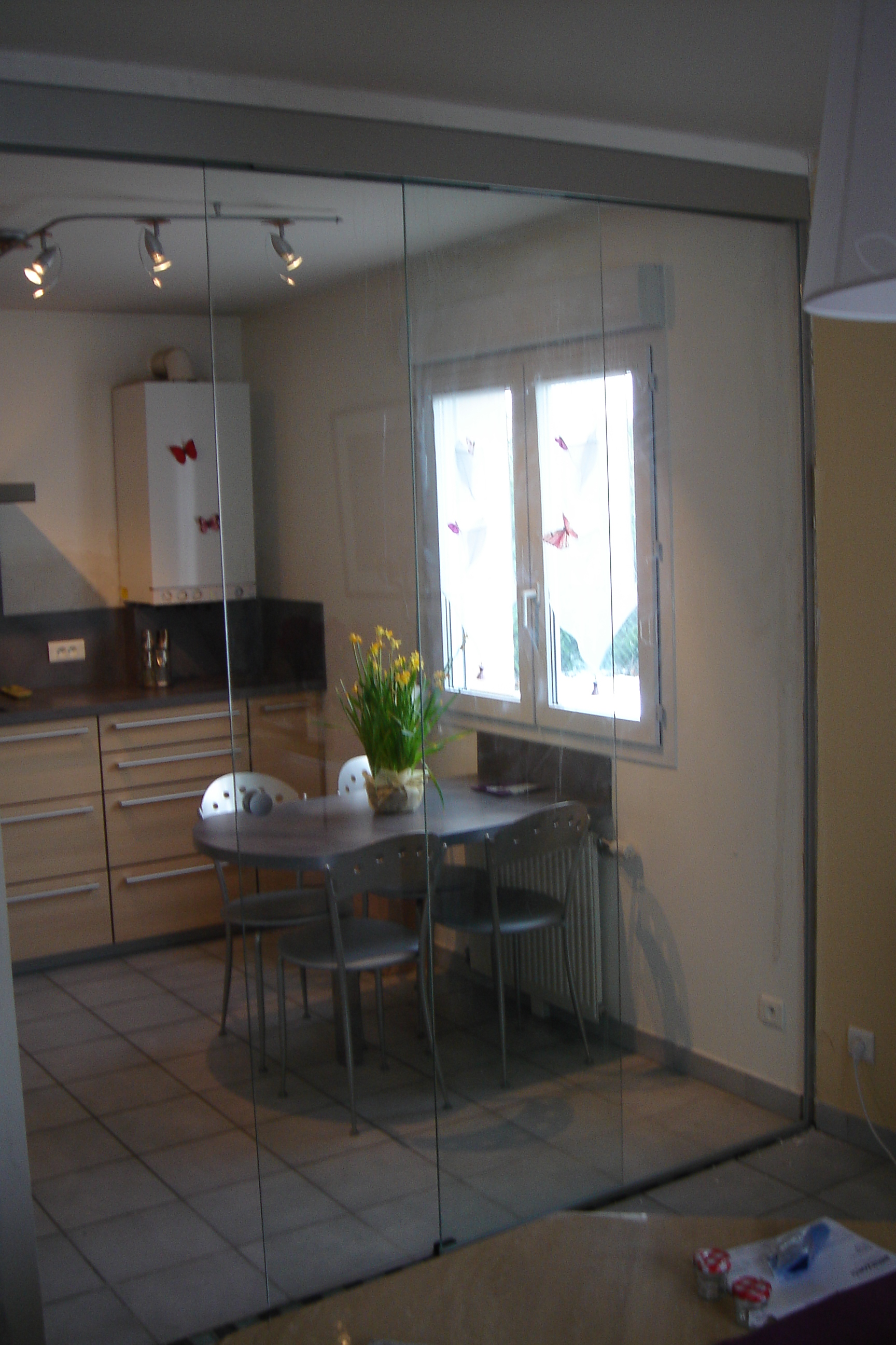 Porte séparation cuisine