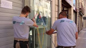 Remplacement de casse vitrine