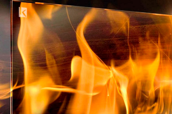 Verre de cheminée et vitre pour insert