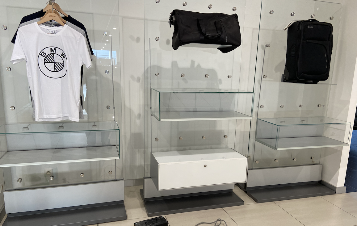 Aménagement intérieur en verre