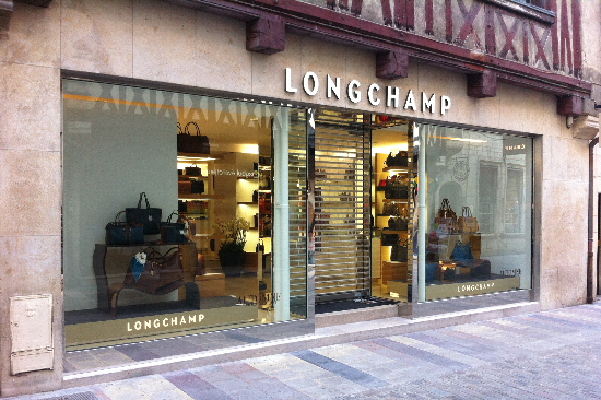 Vitrines de magasins