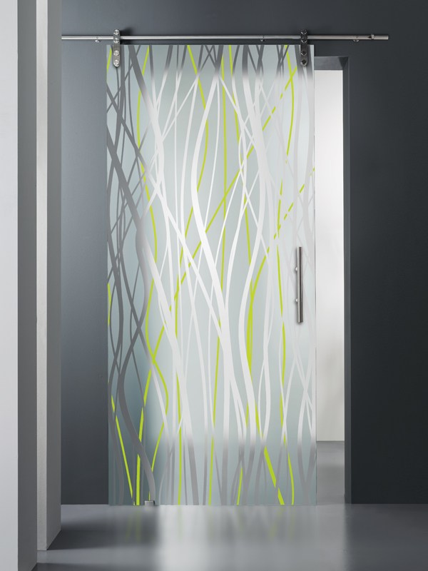 Porte en verre MADRAS